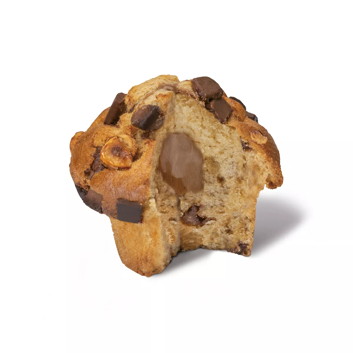 Hazelnut &amp; Chocolate Muffin