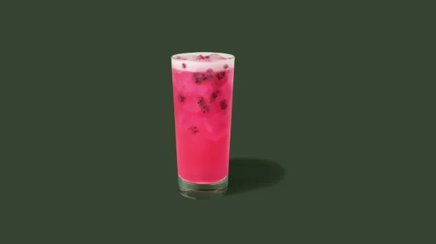 Dragon Mango Refresha in a glass